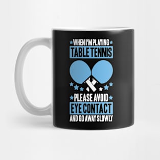 Table Tennis Ping Pong Pingpong Whiff-Whaff Mug